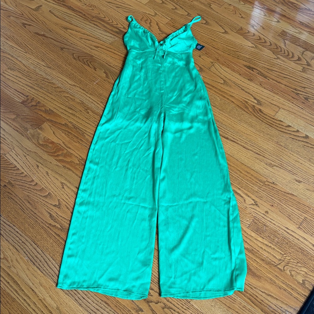 Wild Fable  Green Jumpsuit